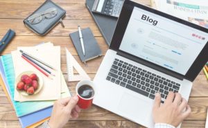 open a corporate blog
