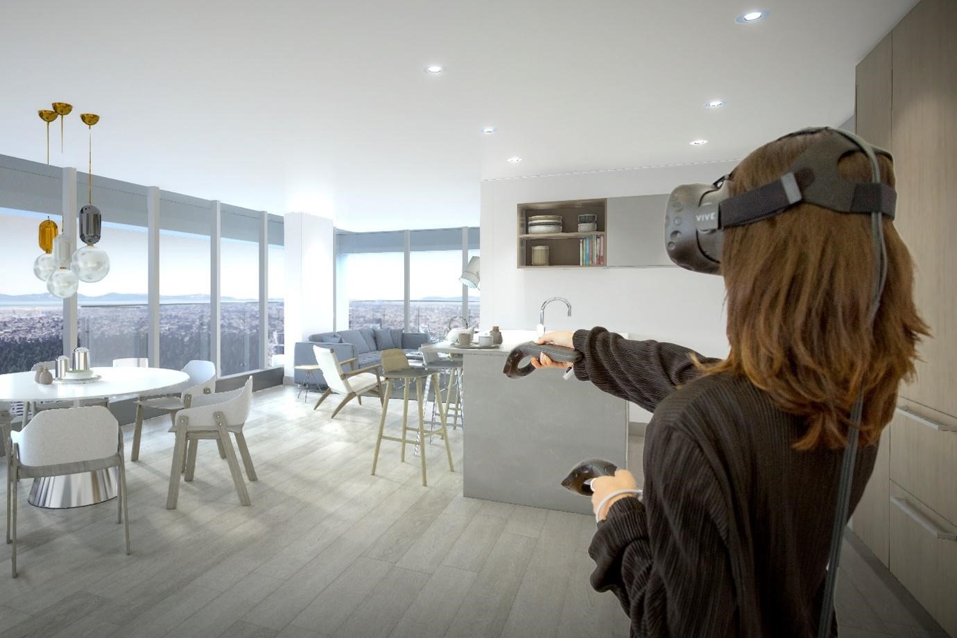 The use of VR in office design