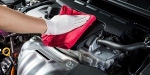 Can I wash my car engine at a car wash?
