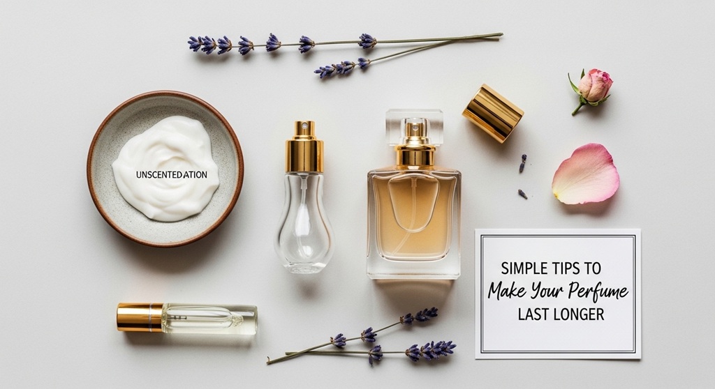Layering perfume with lotion and body wash routine